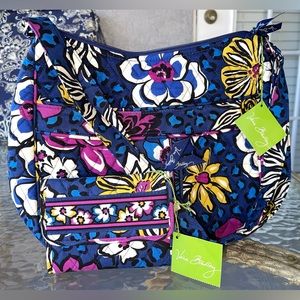 NEW Vera Bradley Carryall Crossbody Bag WITH Tags in African Violet color!!